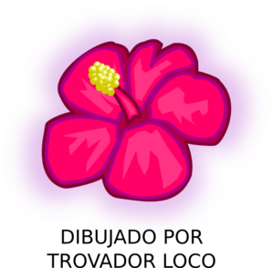 Pink Tropical Flower Clip Art